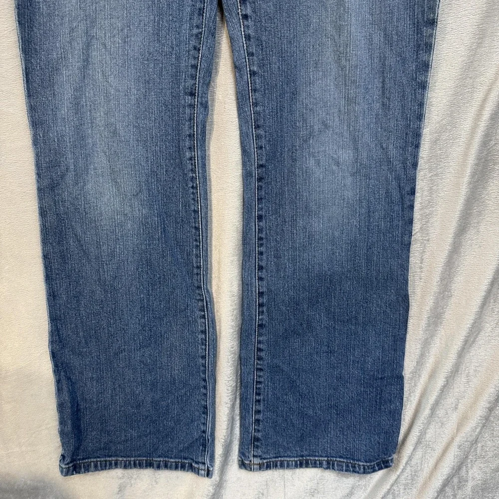 Lauren Jeans Co‎ Ralph Lauren Jeans Womens 8 Blue Straight Leg Stretch Denim